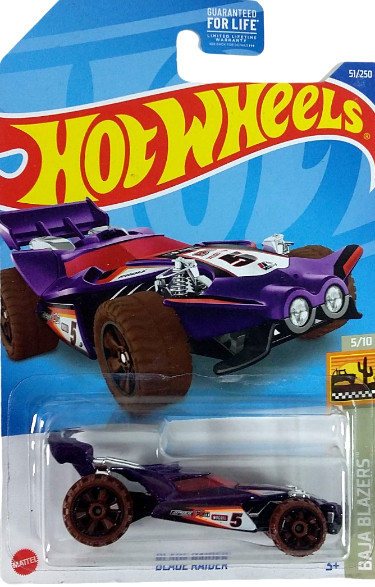 Hot Wheels Blade Raider 51/250 Baja Blazers 5/10 Mattel