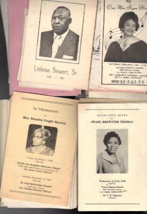 Memorials, for those much loved that passed before us