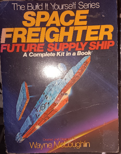 Vintage Space Freighter Future Supply Ship Build It Yourself Series 1982