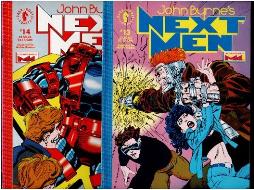 Next Men #8, #12, #13 and #14 Dark Horse Comics 1993 Combined Shipping B&B