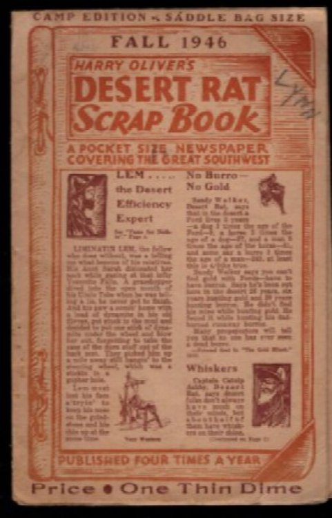 Henry Oliver's desert rat scrapbook FFall1946