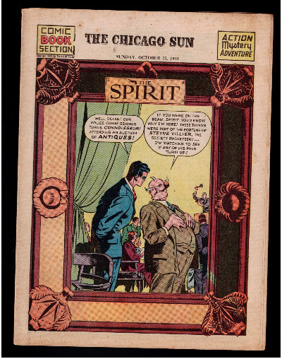 Spirit Section October 15 1944 Chicago Sun Lou Fine