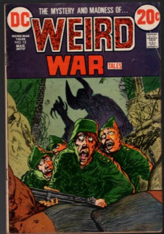 Weird War Tales 12 VG -- Bronze Age DC War/Horror 1973