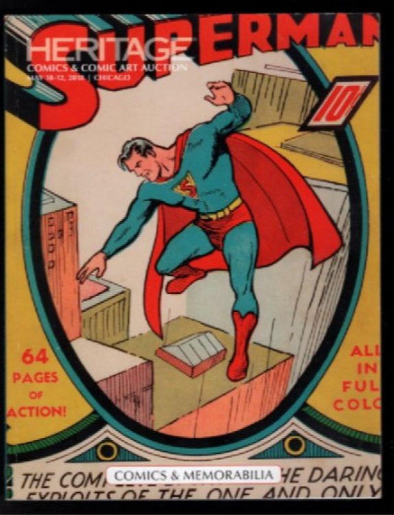 Heritage Comic and comic art auctions:May 10-12,2018: Chicago