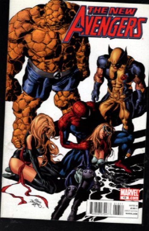 THE NEW AVENGERS #13 SPIDER-MAN, MS. MARVEL, ARTIST MIKE DEODATO JR,