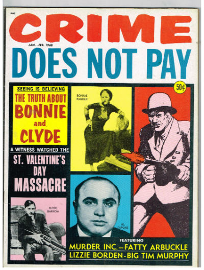 Crime Does Not Pay - January/February, 1968 vol.1,#10