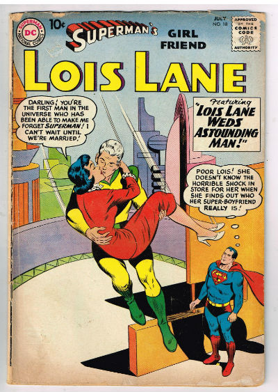 SUPERMAN'S GIRLFRIEND LOIS LANE #18 1960,july VOLUME 1 DC
