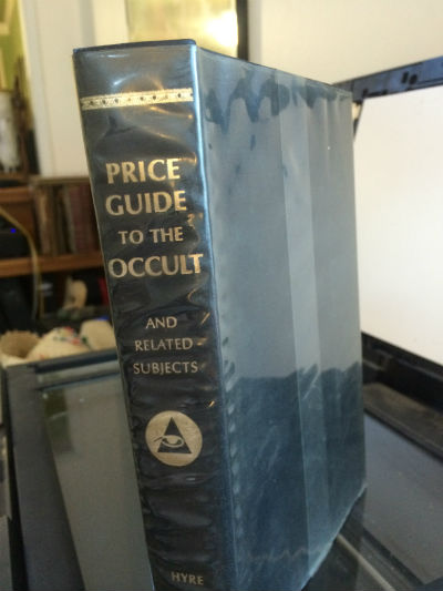 Price guide to the Occult and related subjects-signed by compiler Eli Goodman