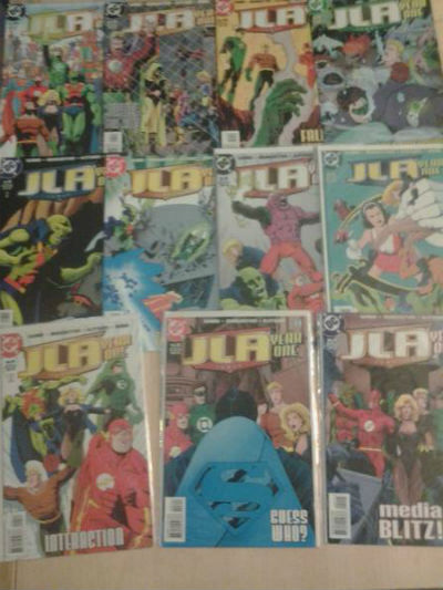 JLA year one #2 thru #12