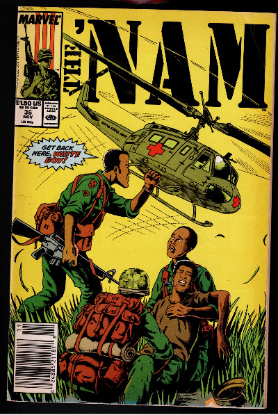 The Nam Marvel Comics # 36 1989 Copper Age