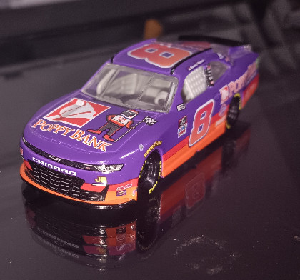 2020 #8 Daniel Hemric Poppy Bank Darlington Throwback 1/64 NASCAR Loose Wave