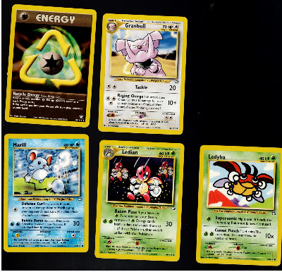 Pokemon: Lot of 5 cards