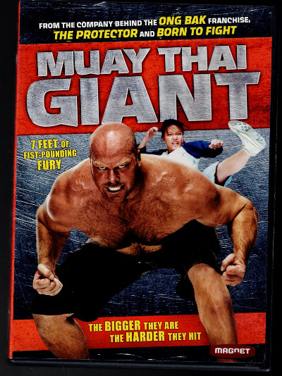 MUAY THAI GIANT (DVD) Martial Arts/Comedy NATHAN JONES, SASISA JINDAMANEE