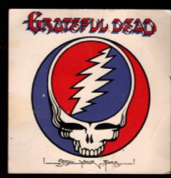 Gratefull dead square card