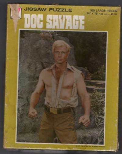 Doc Savage Jigsaw Puzzle 1975 Whitman