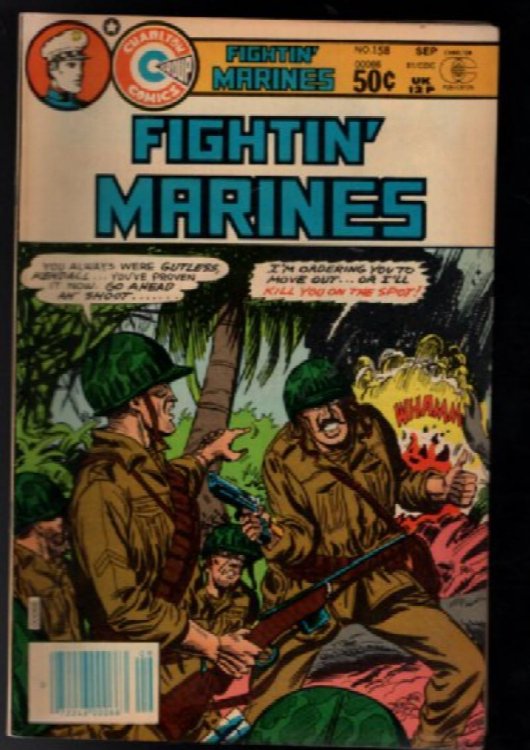 Fightin Marines #157 Charlton Comics 1981 Newsstand Variant by George Wildman