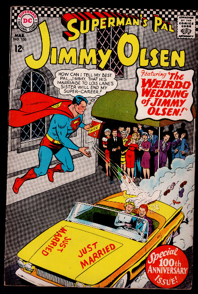 Superman's pal Jimmy Olsen #100 FN (Mar. 1967) DC 100TH Anniversary Issue!