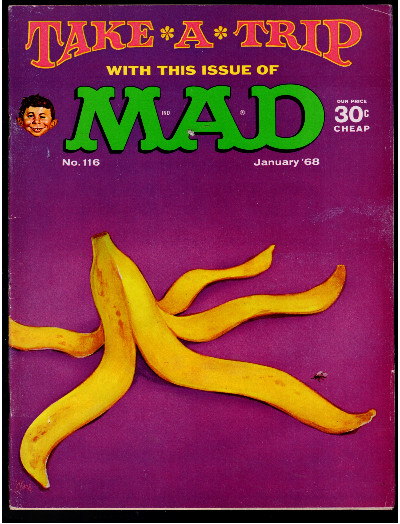 MAD Magazine #116 January 1968 Good Banana