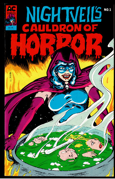 Nightveil's Cauldron of Horror #1 FN 1989