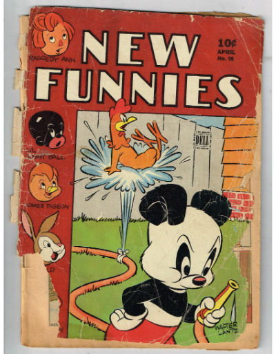 NEW FUNNIES (TV FUNNIES) #98 1945,April VOLUME 1 DELL