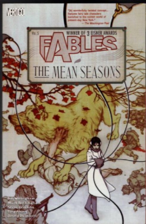 Fables Vol 5 The Mean Seasons New DC Comics Vertigo TPB Paperback