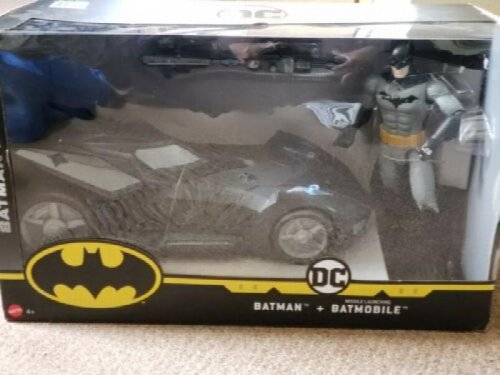 DC Batman Missions and Missile Launching Batmobile Vehicle