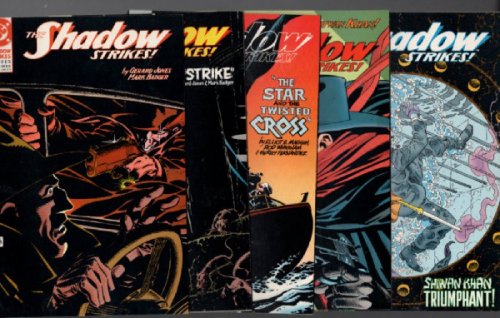 The Shadow Strikes #18 thru #22