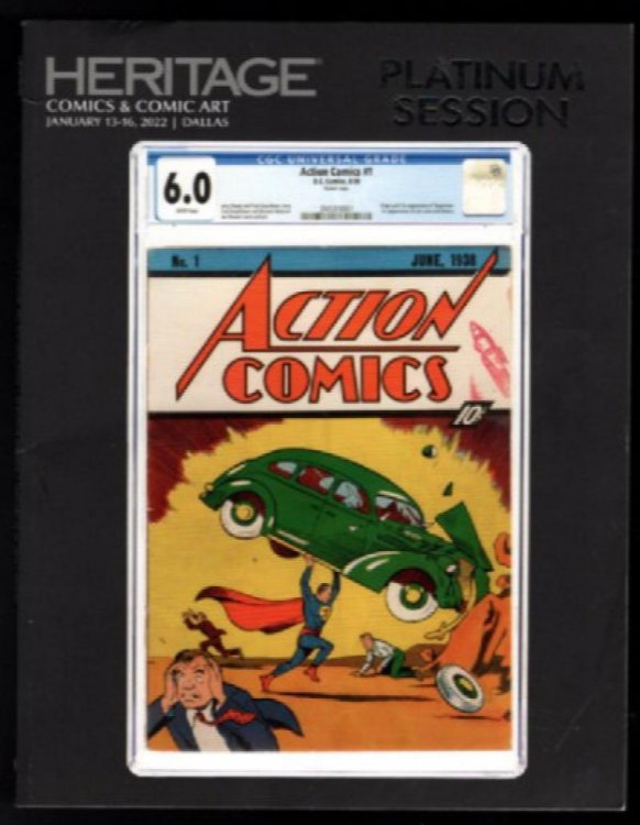 Heritage Auctions Comics & Comic Art Platinum Auction Jan 13-16, 2022 Dallas