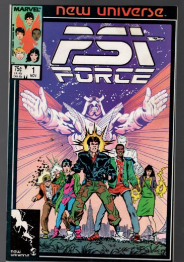 Psi Force #1 and #12,#13, #14,#15,#16 and #17