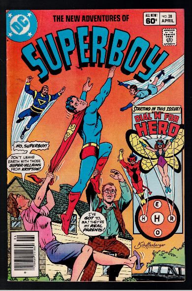 NEW ADVENTURES OF SUPERBOY #28 HIGH GRADE DC COMIC BOOK