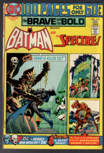 the Brave and the Bold #116: Batman and the Spectre!