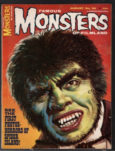Warren Famous Monsters of Filmland - # 34 - 1965 - Jekyll and Hyde !!