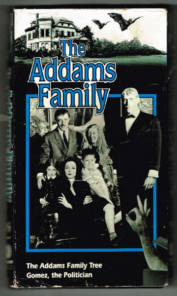 The ADDAMS family on VHS: 1.the addams family tree 2.Gomez,the politician