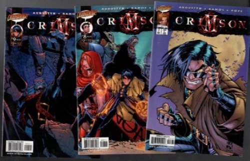 Crimson #7,#8 and # 9 Image Comics Cliffhanger Wildstorm Comic Book