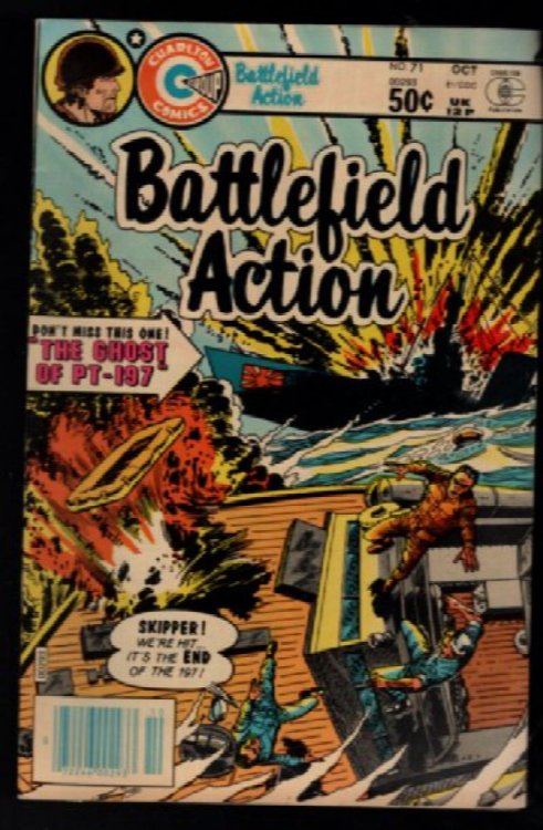 Battlefield Action #71 Charlton Comics October 1981