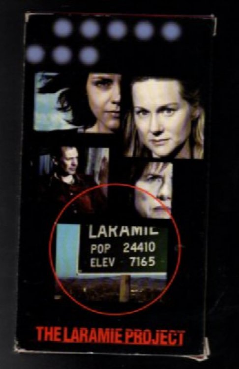 THE LARAMIE PROJECT rare 2002 Emmy FYC promo VHS tape HBO gay murder true story