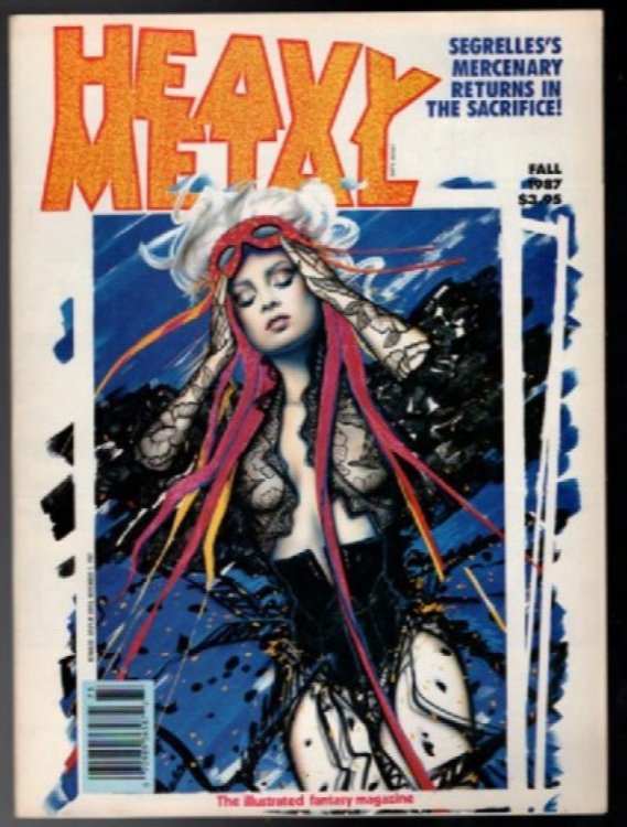 Heavy Metal Comic Magazine Fall 1987 The Sacrifice