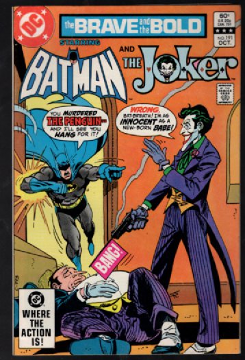 The Brave and the Bold #191:The Joker!!
