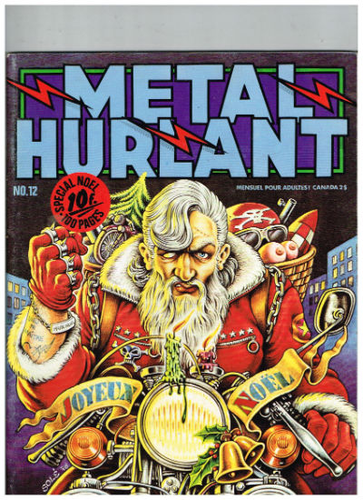 Metal Hurlant (French Magazine) Vol. 1 No. 12