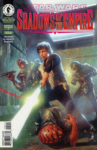 STAR WARS: SHADOWS OF THE EMPIRE #5 1996 VOLUME 1 DARK HORSE