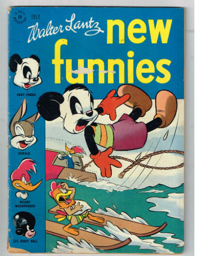 NEW FUNNIES (TV FUNNIES) #125 1947,july VOLUME 1 DELL