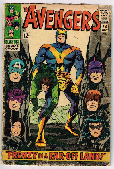 AVENGERS #30 1966,July VOLUME 1 MARVEL