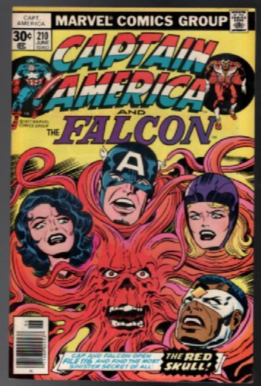 Captain America #210