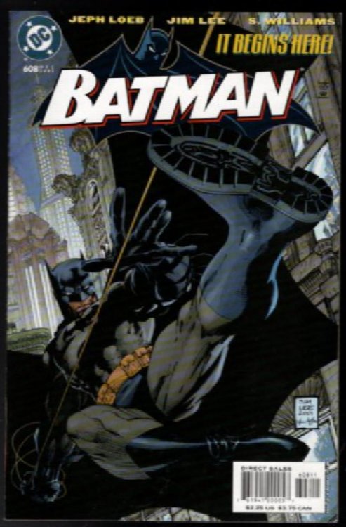 BATMAN #608 (2002) DC COMICS JIM LEE HUSH