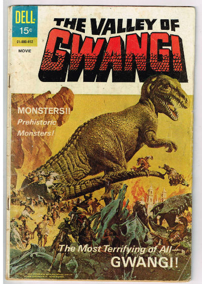 VALLEY OF GWANGI (MOVIE CLASSIC) #1 1969 ONE-SHOT DELL