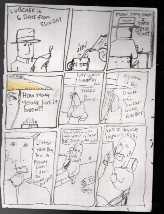Lubchek comics featuring Bug Digert