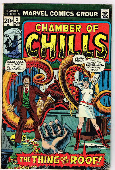 Chamber of chills,#3 and #8:Its fun to read the old horror reprints from the 50's and early '60's