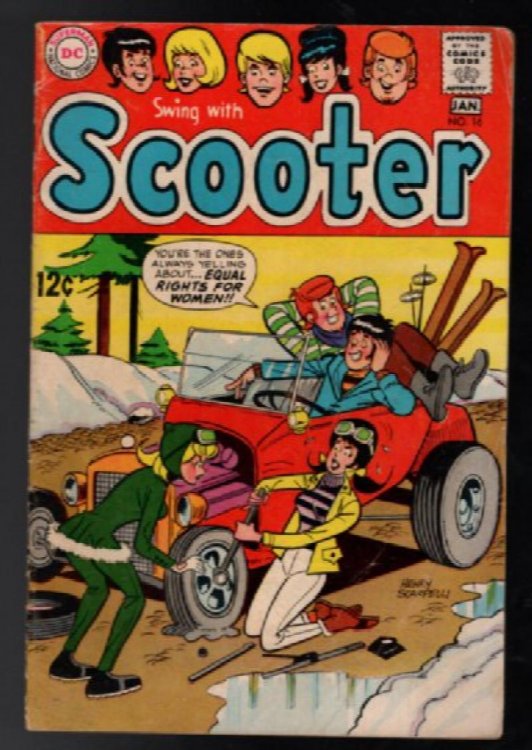 SWING WITH SCOOTER #16 DC COMICS 1968