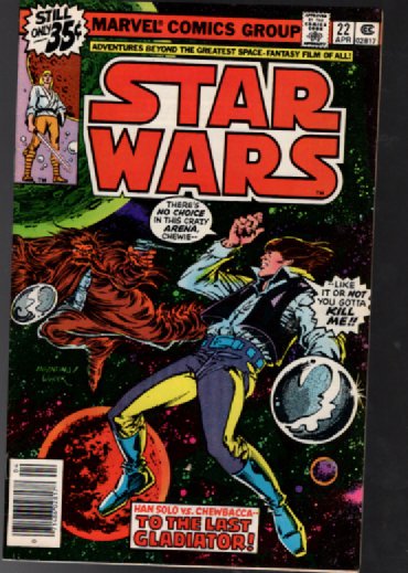 Star Wars #22 1st print, original series, Darth Vader,