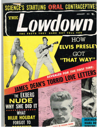 THE LOWDOWN Magazine January 1957